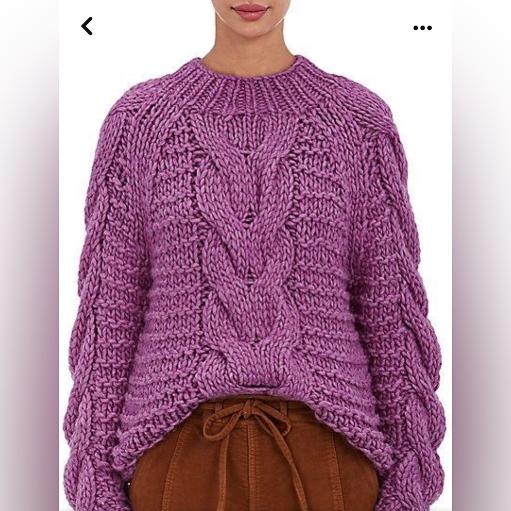 Ulla Johnson Francisca Baby Alpaca Sweater